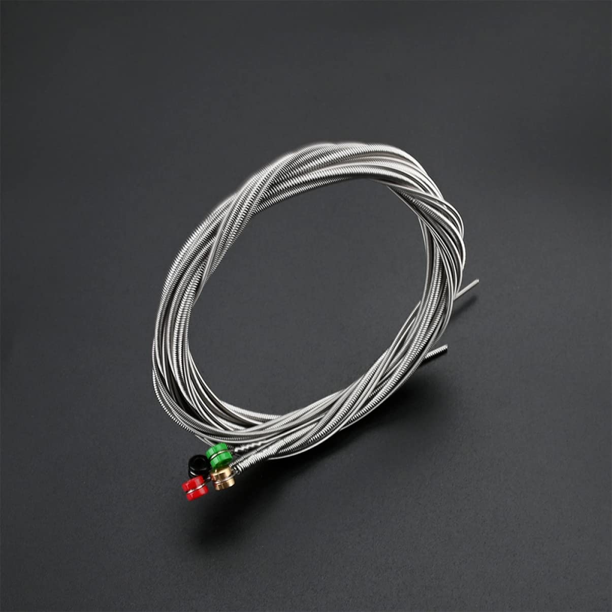 ibasenice 3juegos Cuerdas Eléctrico De Acero Inoxidable Cuerdas Coloridas De Repuesto Para Instrumentos Musicales Sonido y Duradero Accesorios Para Músicos