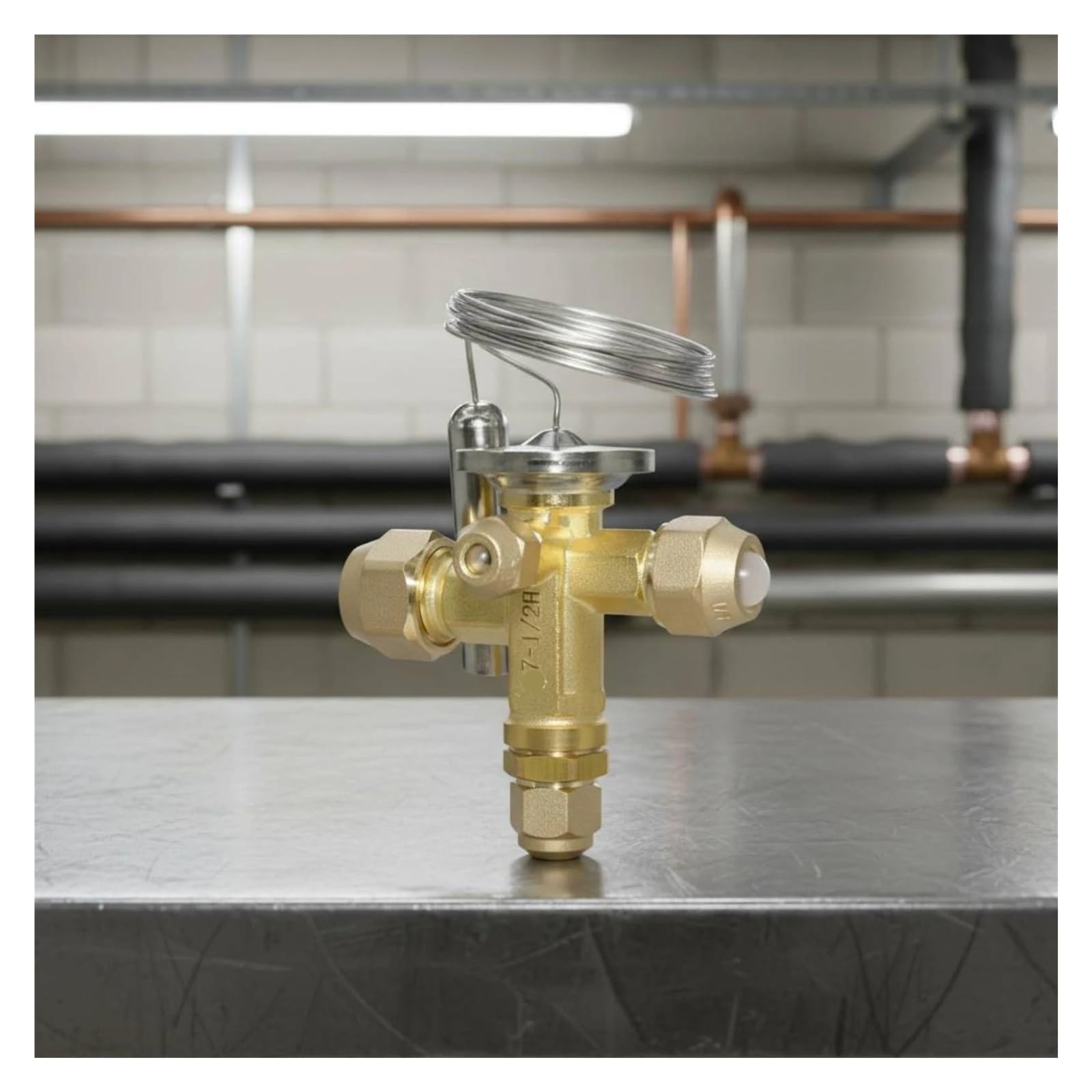 Réfrigération De Détendeur Thermique, Pièce Thermostatique De CVC De Contrôle De Température De Valve D'égalisation Externe