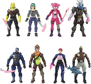 8 Pcs For&tnight cake toppers Action Figure Toys Premium Cake Toppers and Party Favors for video game party supplier