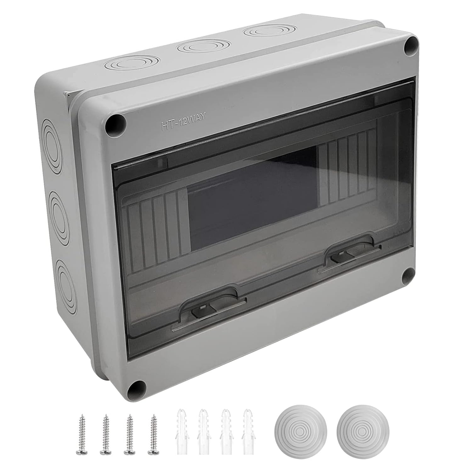 Verteilerkasten Aufputz, IP65 Waterproof Sicherungskasten, für 12