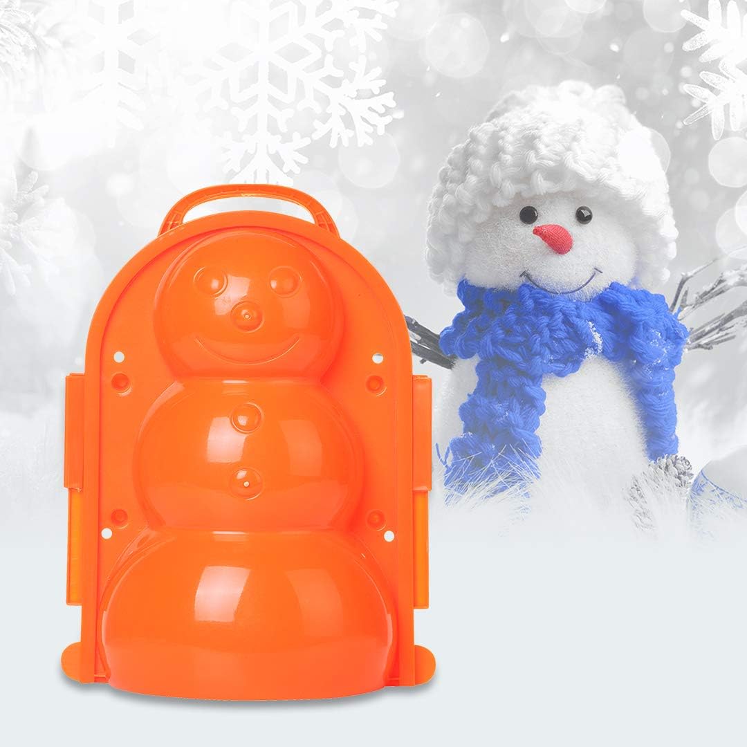 6 Pcs Snowball Maker Tools, Snowman Kit, Penguin and Snow Brick Maker, Fun Winter Outdoor Snow Ball Mold Toys for Kids