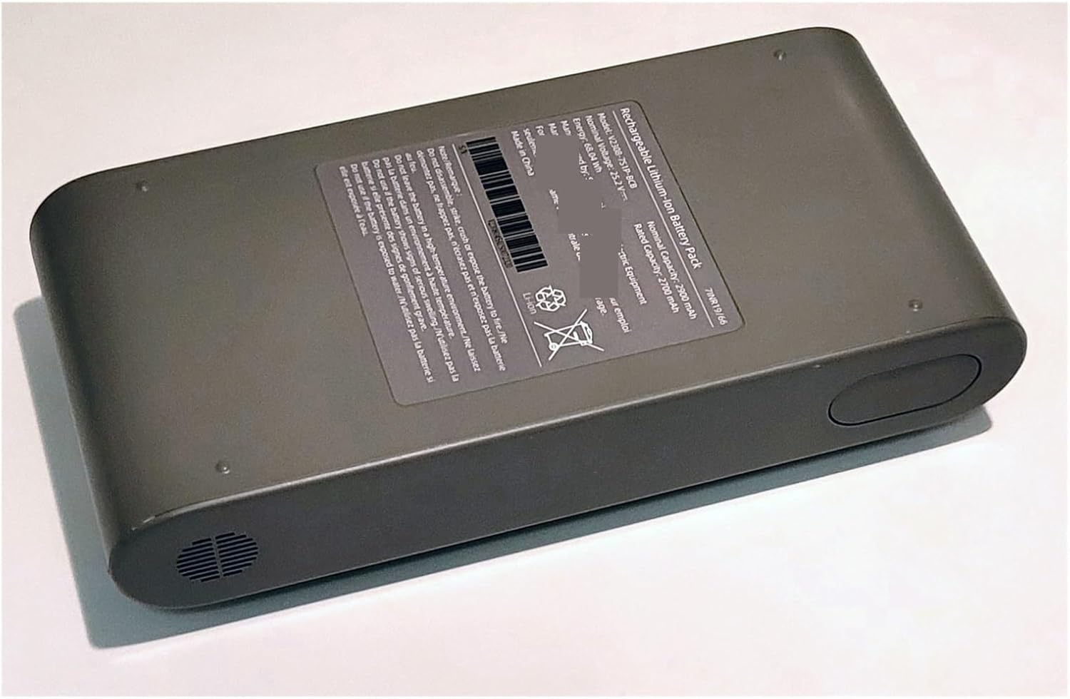 Model: V2308-7S1P Lithium Battery Pack 25.2V 2900mAh，Compatible for Dreame Z10 Cordless Vacuum Cleaners Battery Spare Parts