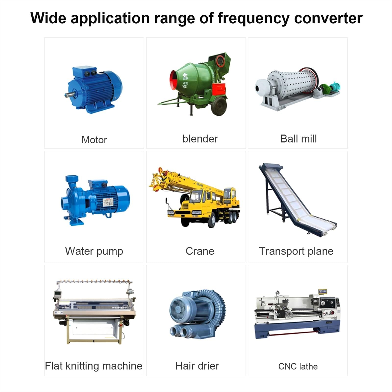Regulador de Velocidad del Motor VFD 220 2.2KW VFD Convertidor de frecuencia Variable Controlador de Velocidad del Motor del inversor Bajo Nivel de Ruido