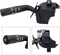 Vista 4 de GXARTS Columna de dirección de coche, faros delanteros, intermitente, atenuador, combinación de interruptor multifunción 4L3Z13K359AAA, apto