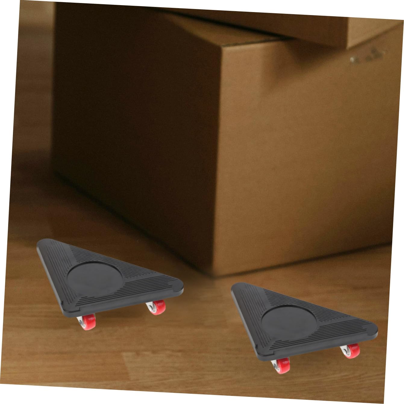 Gatuida Carrello Per Trasloco Mobili a 3 Ruote in Metallo Cuscinetti Antiscivolo, Utensile Per Sollevamento Mobili Pesanti e Trasporto Elettrodomestici, Set 5 Pezzi Per Spostamento Casa