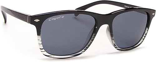 Coyote Eyewear Dakota polarisées Street Lunettes de Soleil et de Sport, Mixte, B