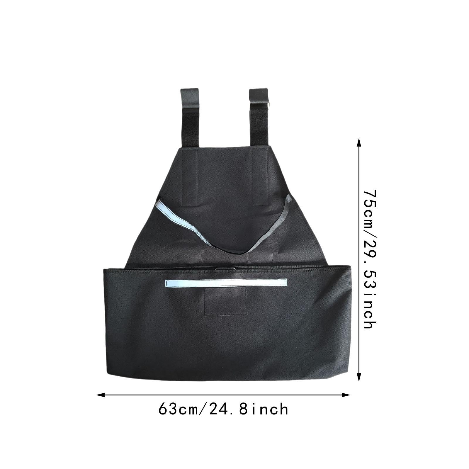 Bolsa de movilidad para scooter, mochila para sillas de ruedas, rodilleras, scooters, personas mayores, discapacitados, nailon, gran capacidad, fácil de instalar