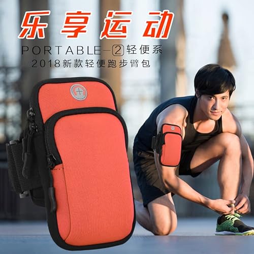 Bolsa de braço para corrida de telefone móvel fitness esportes braço universal feminino manga de tel