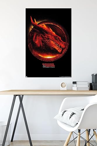 Miniatura 4 de Trends International Dungeons & Dragons: Honor Among Thieves - Póster de pared de dragón, 34 pulgadas de largo x 22.4 pulgadas, versión sin marco