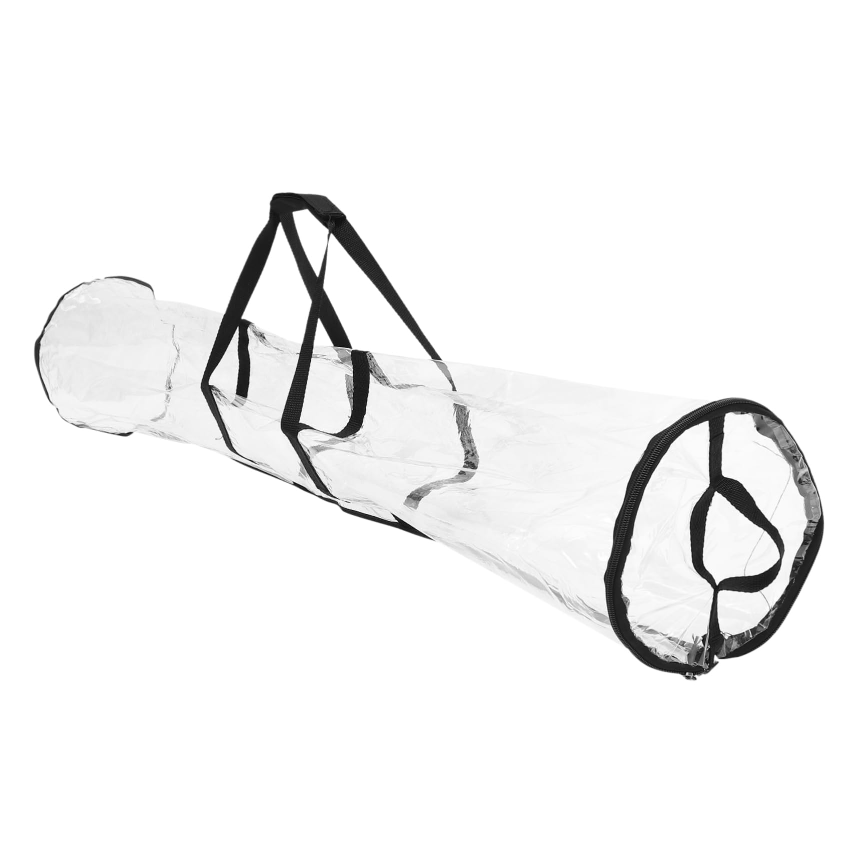 TOPBATHY 2 Stück Geschenkpapier Aufbewahrungstasche Transparente Organizer Tasche für Weihnachtsgeschenke mit Stabilen Griffen für Sichere Lagerung und Transport von Geschenkpapier