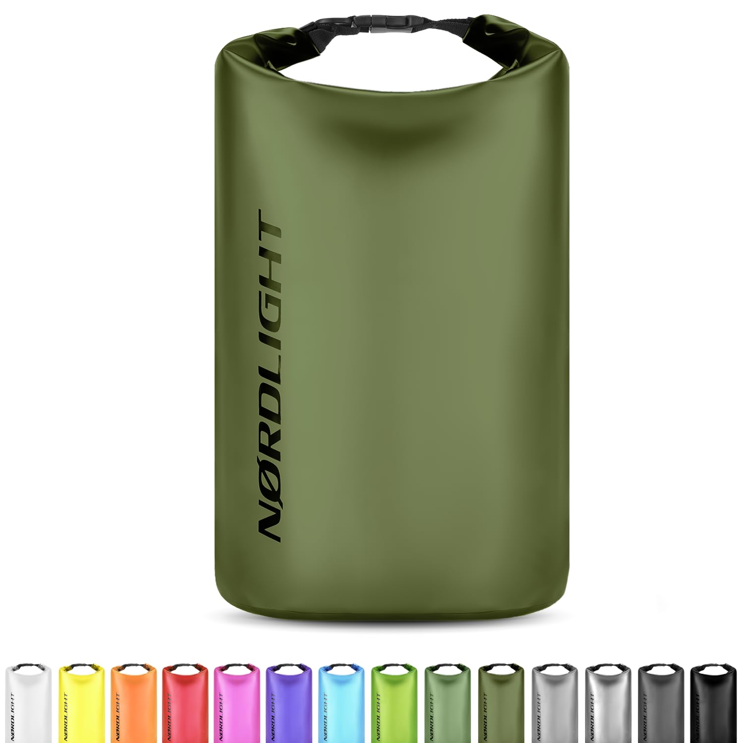 Nordlight Mochila Impermeable Roll Top 25L - Hybrid 25" | Bolsa Seca Con Compartimento Para Portátil De 15 Pulgadas, Bolsillos Exteriores E Interiores, Sistema De Transporte Acolchado — view 40