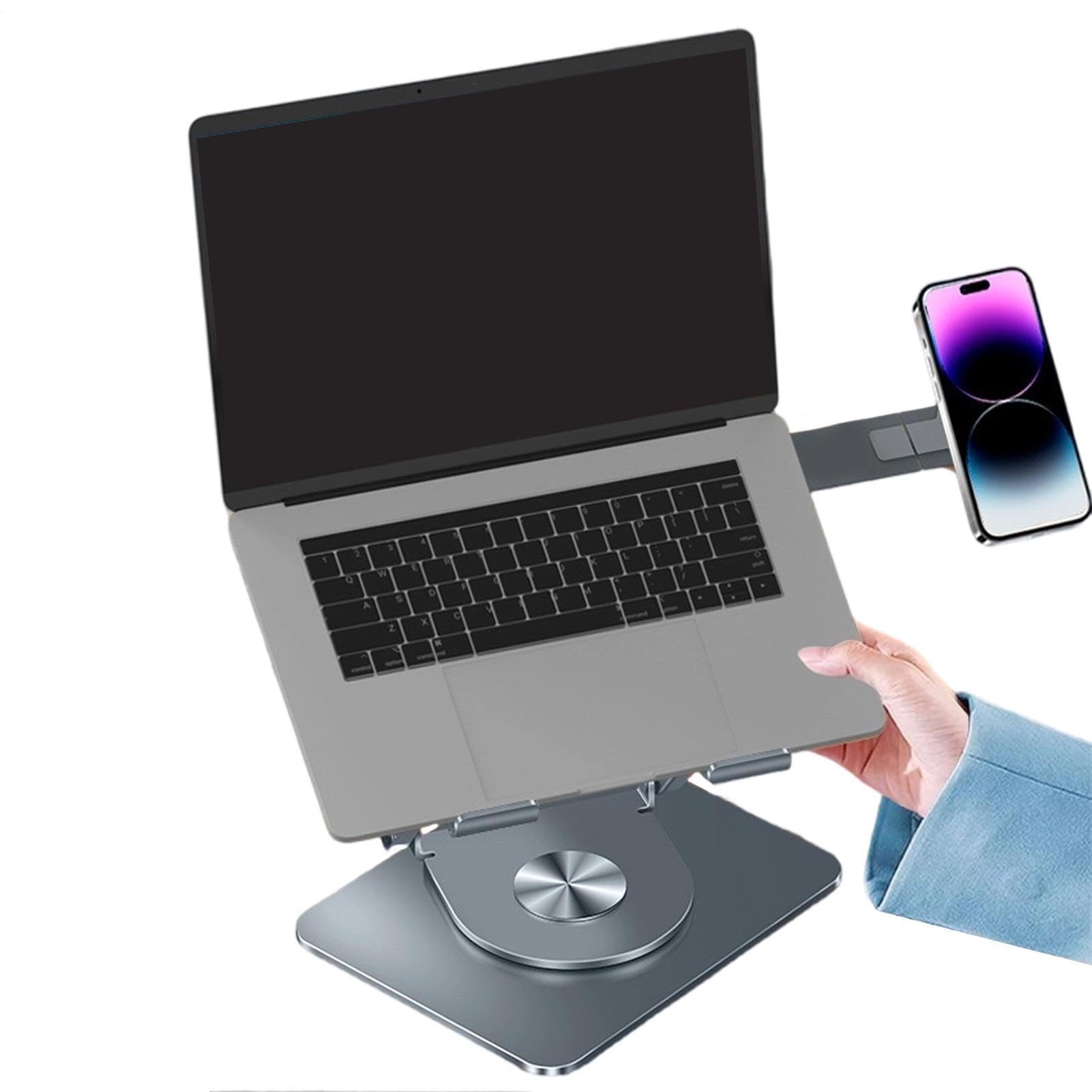 Supporto Laptop Regolabile Supporto Per Display Ergonomico Pieghevole E | Stand Per Laptop Da Sdraiati Divano Lavoro Studio Cucina Ufficio Casa
