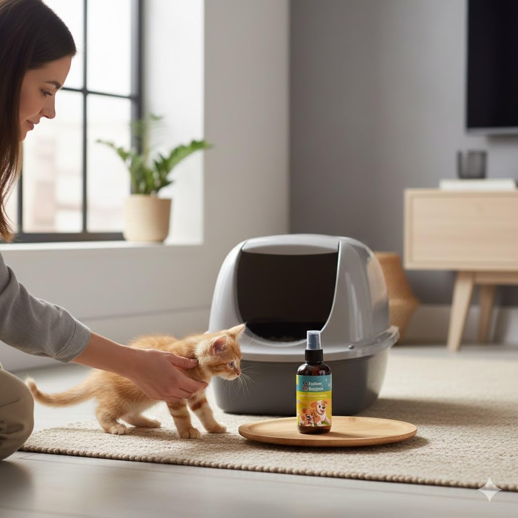 Father of Doggos Potty Puppy Potty Training Spray 200ml | Dog Potty Spray for Indoor & Outdoor Use | Dog Pee Spray & Toilet Training Aid for Puppies, No More Marking (200ml) 1