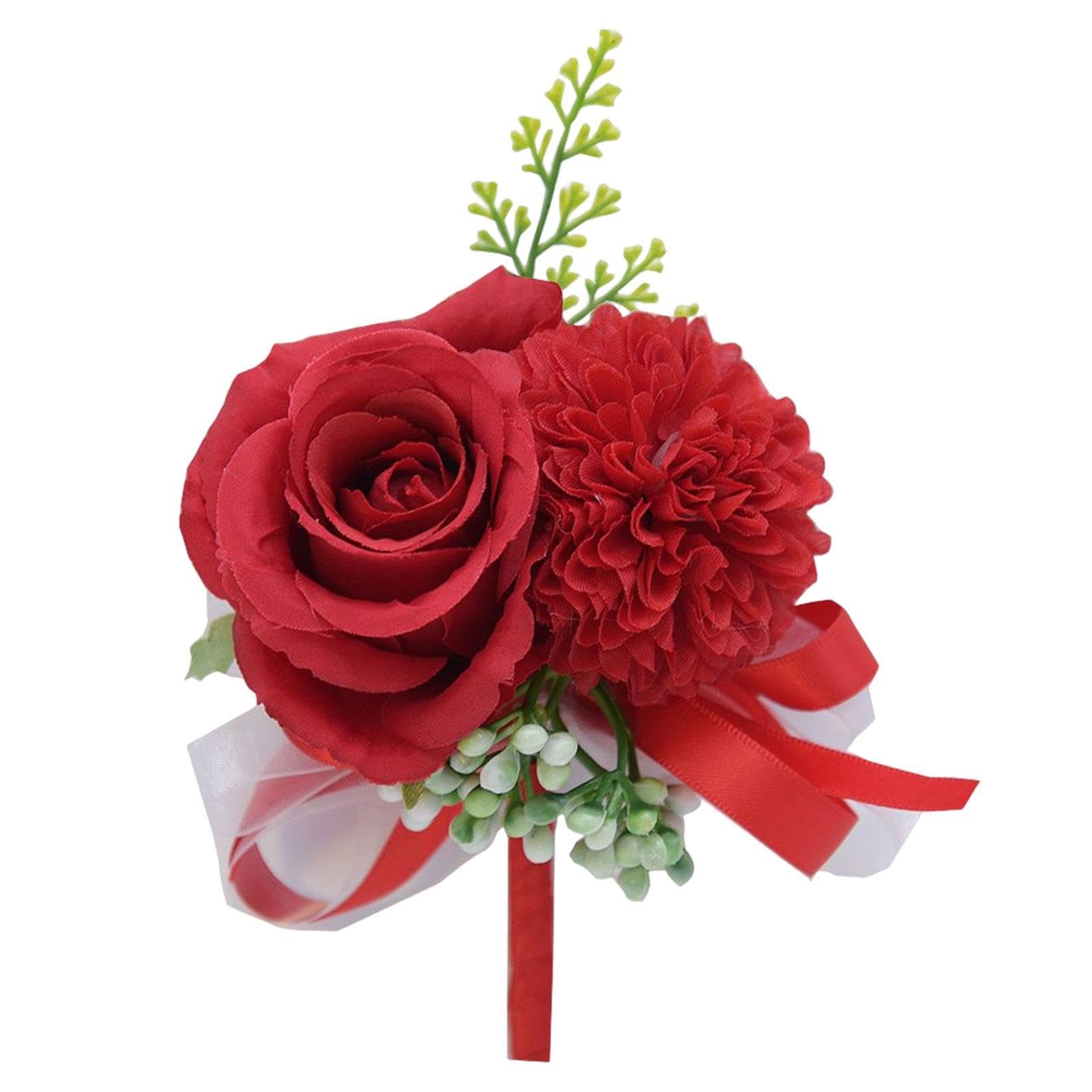 Boutonnière de Mariage pour Hommes, de Boutonnière, Boutonniere Mariage, Boutonnière Corsage Mariage, pour La Fête Mariage Bal Homme de Décoration