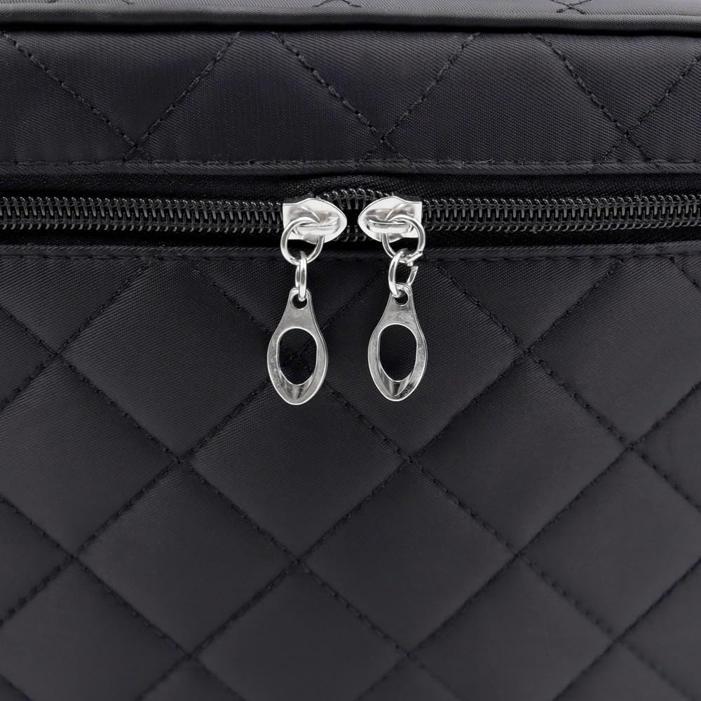 Astuccio per trucchi, grande borsa cosmetica,astuccio da toilette pieghevole impermeabile multifunzione,per vacanze campeggio bagno