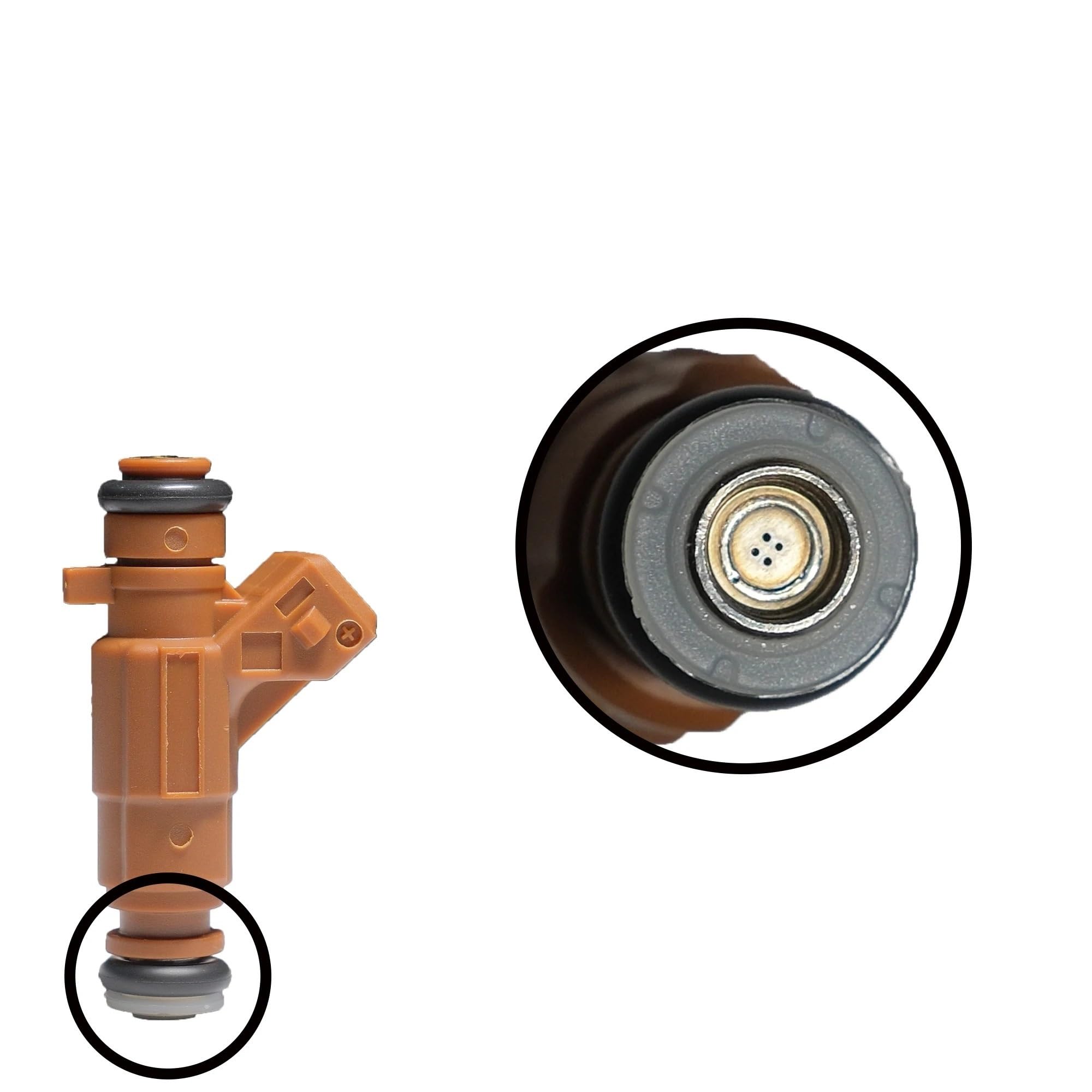 Dysza przepływu paliwa Wtryskiwacz paliwa, OEM 0280156023 pasuje do Saab 9-3 9-5 2000-2009 L4 2.0L .3L, zestaw 4 sztuk