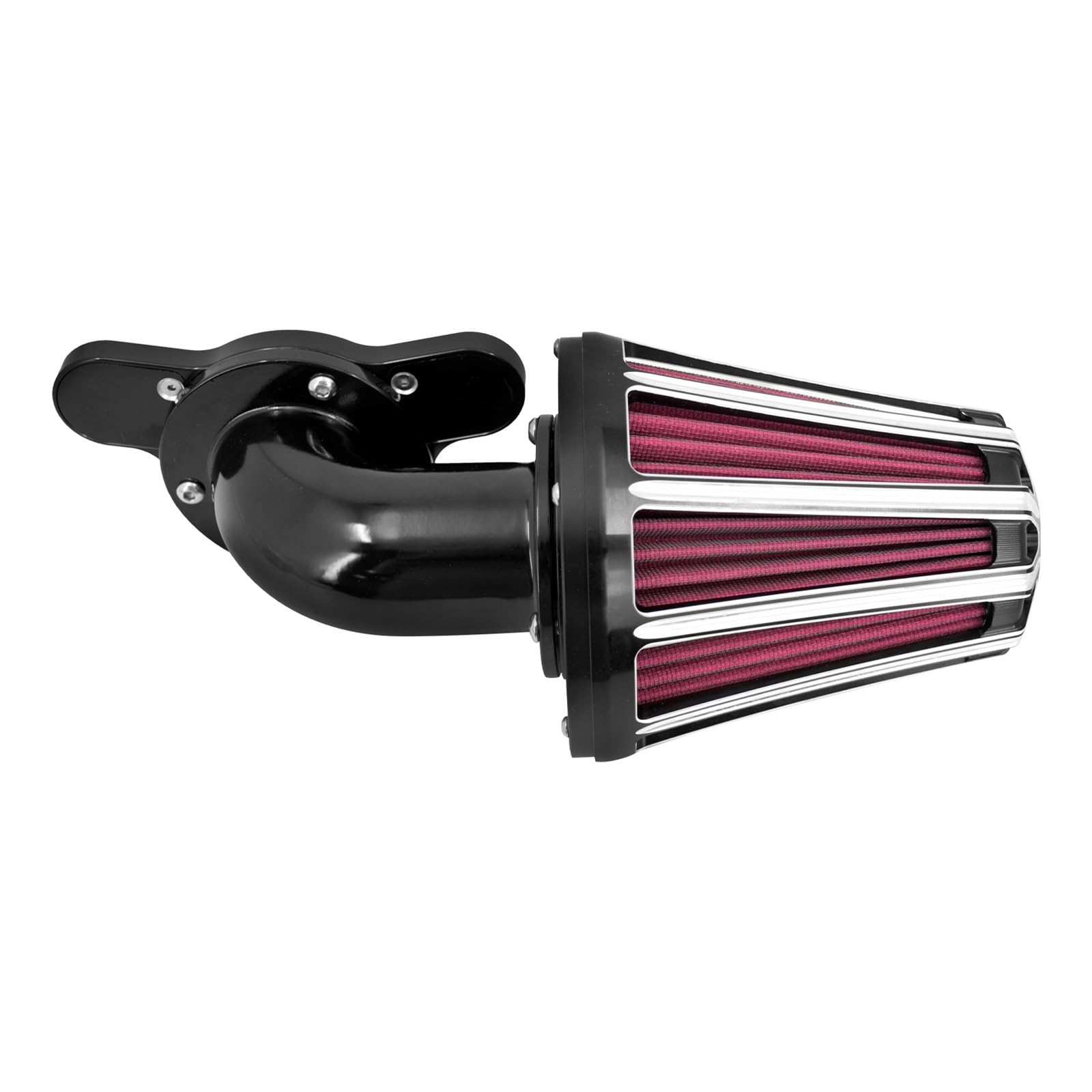 Harley Sportster Luftfilter Schwarz – Passend Für 883XL, 48, 1200 XL (2004-2024), Aluminium
