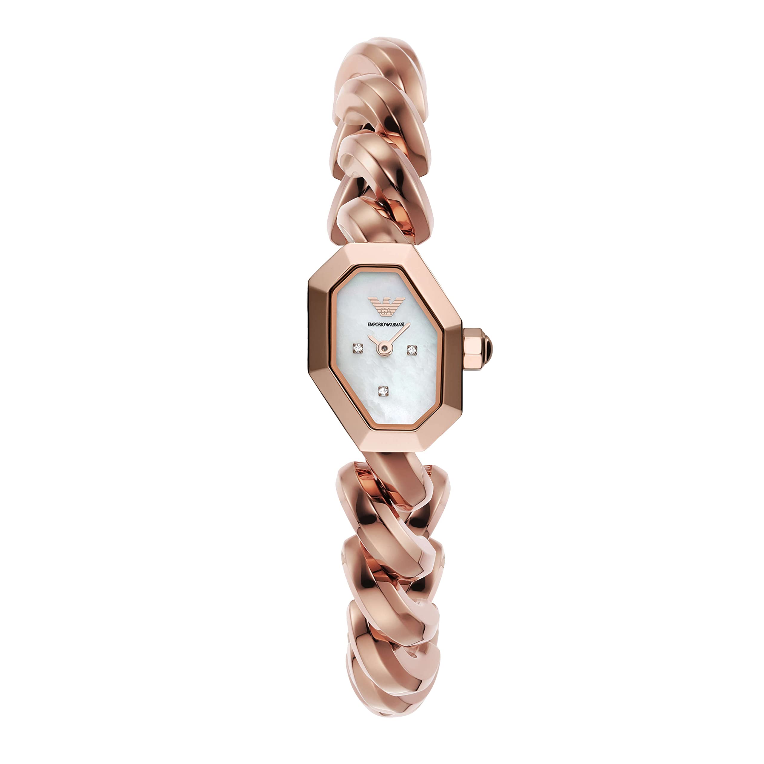 Emporio Armani Stainless Steel Analog Multicolor Dial Women Watch-Ar11479, Rose Gold Band (B0B75K8CT6) Amazon Price History, Amazon Price Tracker
