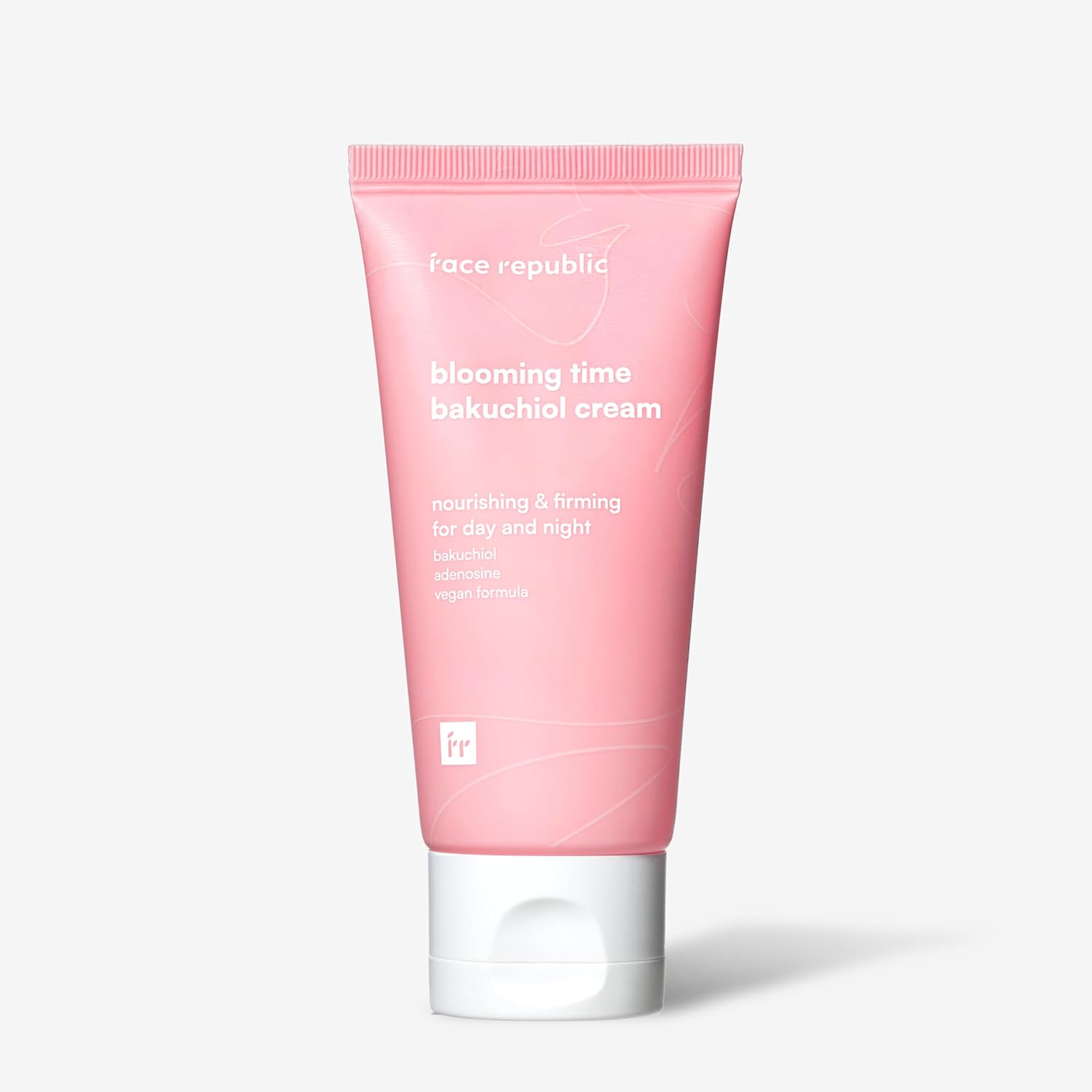 Face Republic Blooming Time Bakuchiol Cream 50ml 1.69 fl oz | Day & Night Nourishing Cream, Wrinkle Care | Bakuchiol, Adenosine | Firm, Elastic, Plump Skin | Cruelty-Free Vegan Korean Skin Care