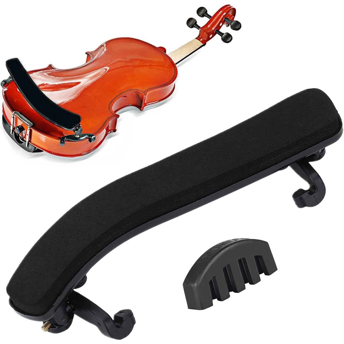 CUEMOON Shoulder Rest for Violin 3/4 and 4/4