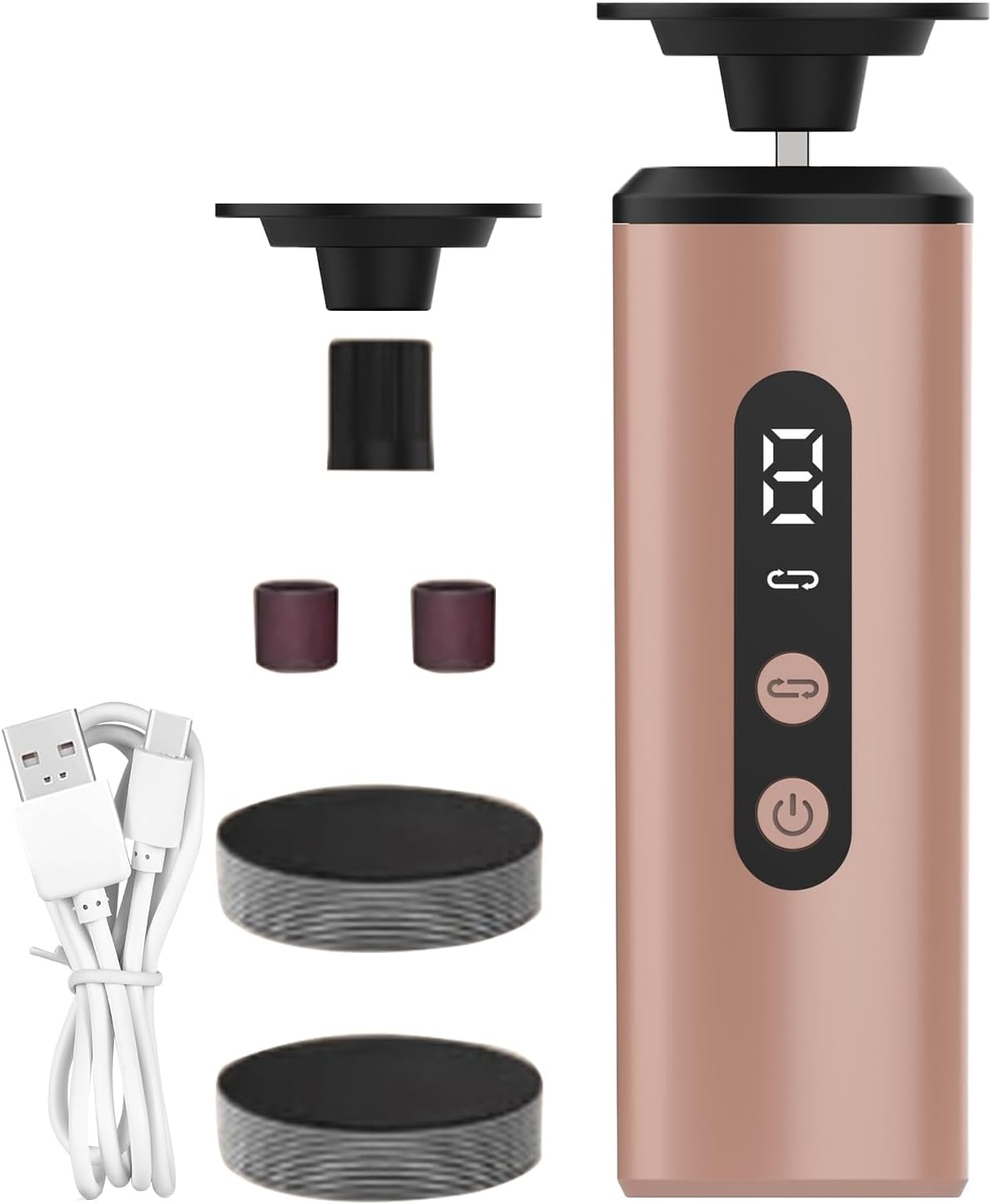 Electric Callus Remover – Foot Scrubber Electric | Voetschraper Voor Dode Huid | Elektrisch Voetbestand Callus Remover | Ergonomisch Pedicure -gereedschap Met 9 Snelheden Voor Winter Gekraakte Huidver Electric Callus Remover – Foot Scrubber Electric | Voetschraper Voor Dode Huid | Elektrisch Voetbestand Callus Remover | Ergonomisch Pedicure -gereedschap Met 9 Snelheden Voor Winter Gekraakte Huidver