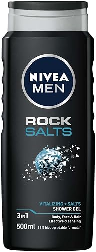 NIVEA MEN Shower Gel Rock Salt 500ml