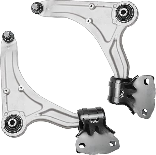 Miniatura 1053 de Detroit Axle - Kit de brazos de control delanteros de 8 piezas para Dodge Ram 1500 2006-2008 5-Lug, 2 brazos de control superiores con rótulas, 4