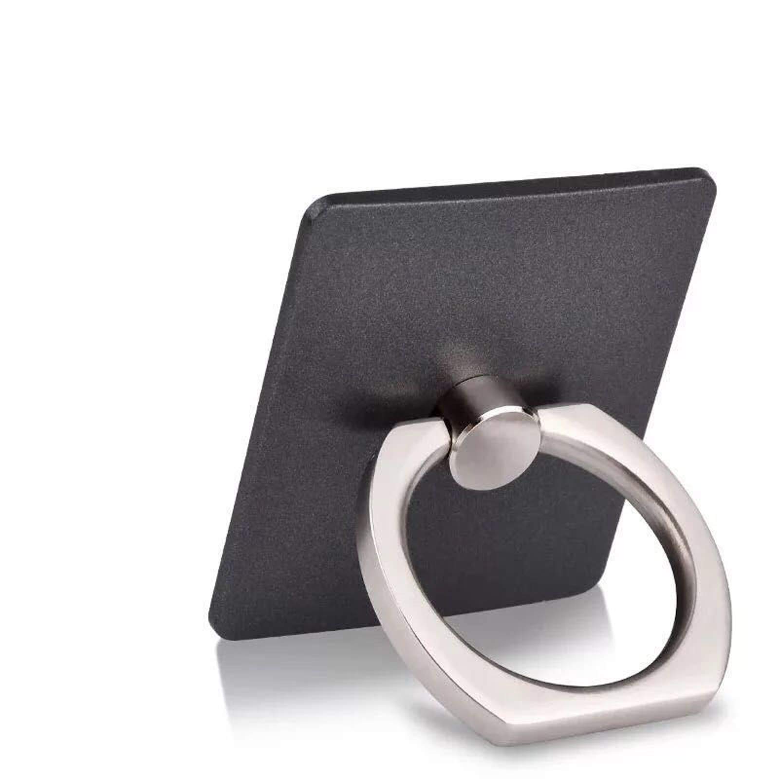 360 Degree Universal Phone Tablet GPS Ring Finger Holder Stand car Mount Black