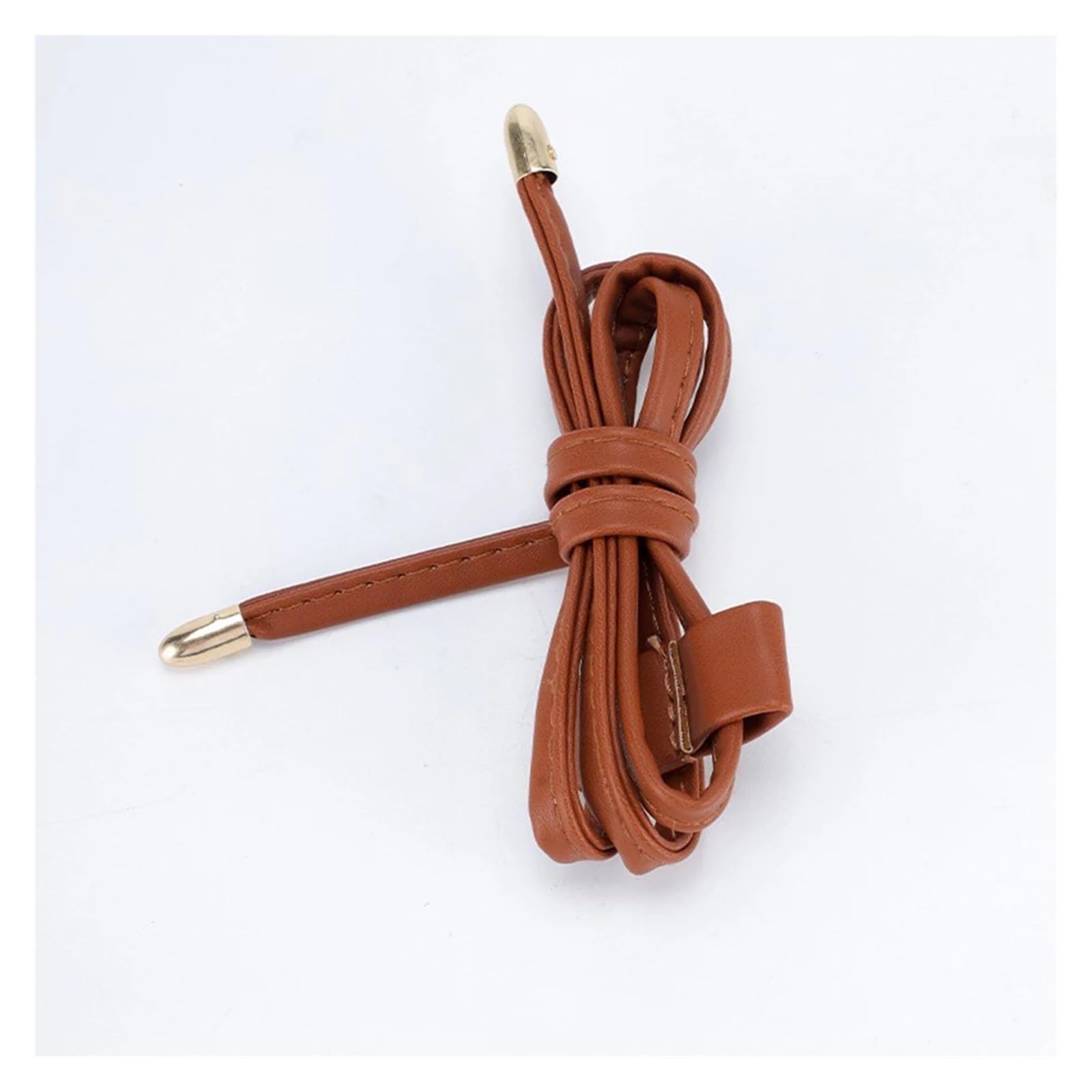 Taschengurt Kordelzug Schnalle Taschenseil PU-Leder DIY Ersatz Umhängetaschengurt for Rucksack Beam Pocket Bag Zubehör(Black)