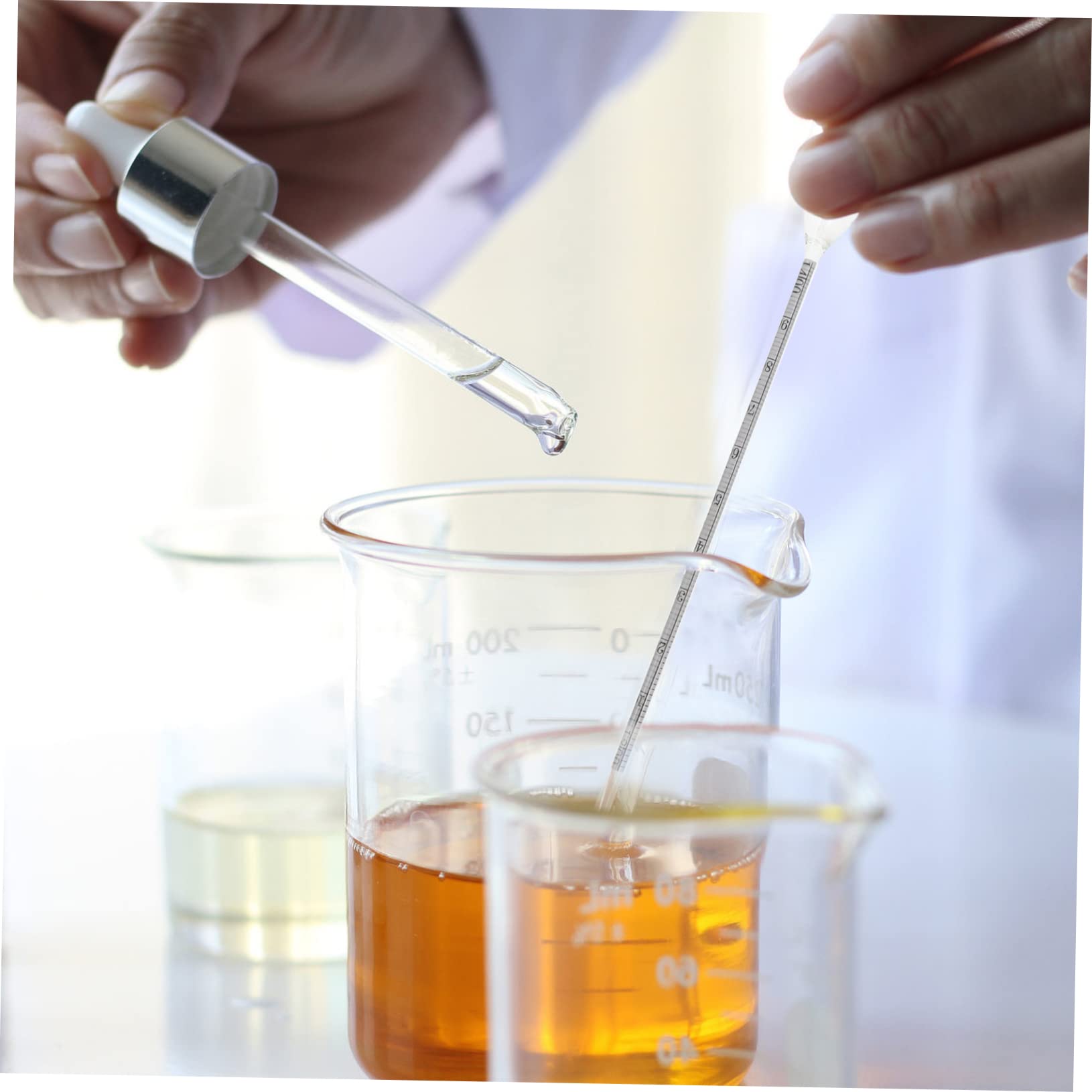 CIYODO 1.3-1.4 Glass Scale Hydrometer Accurate Water Measuring for Aquarium Pool and Sea