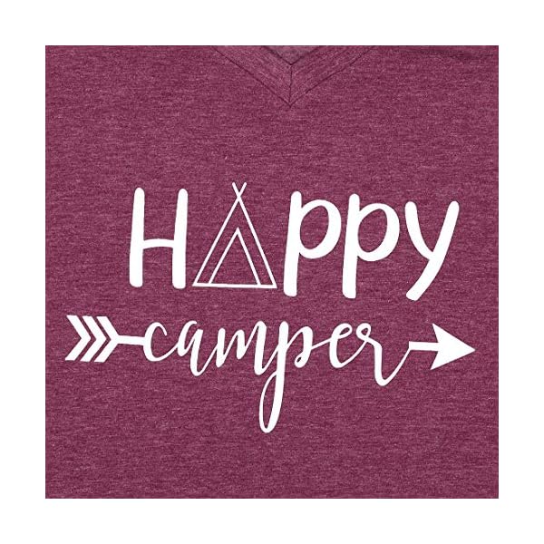 Camping-Tee-Shirts-Women-Happy-Camper-Cute-Letter-Print-T-Shirt-Summer-Funny-Short-Sleeve-Tee-Tops Camping Tee Shirts Women Happy Camper Cute Letter Print T-Shirt Summer Funny Short Sleeve Tee Tops Red