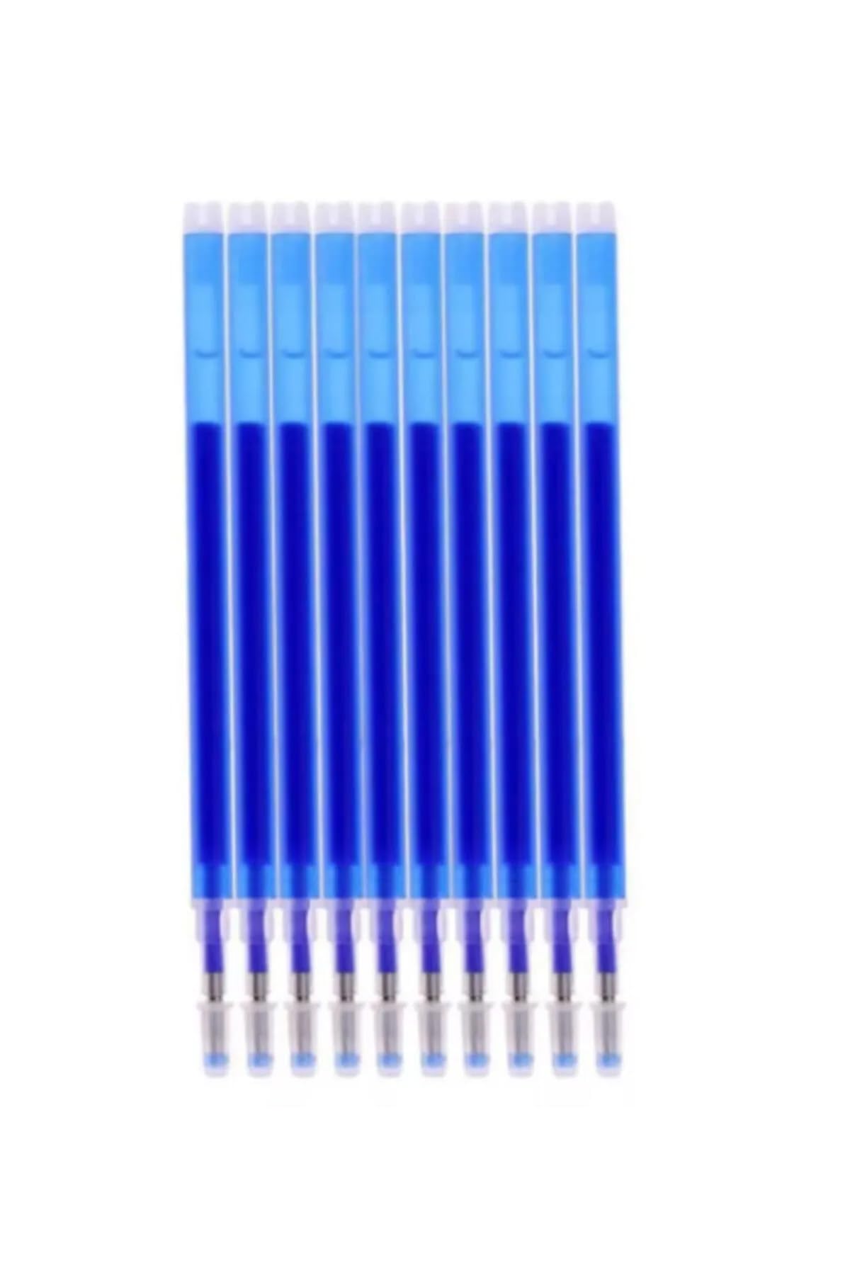 Isı Ile Uçan Silinebilen Refill Kalem İçi Kırmızı Siyah Beyaz Mavi 40 Adet