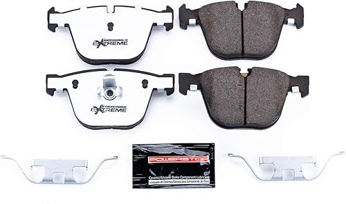 Miniatura 3 de Power Stop Z26-919B Z26 Pastillas de freno de cerámica de fibra de carbono traseras