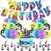 Alpaga Decoration,Decoration Anniversaire Alpaga,Décoration de Fête de Jeu Vidéo,Ballons de Fête de Jeu Vidéo,Deco Ballon Anniversaire,pour la Décoration de Fête D'anniversaire des Enfants