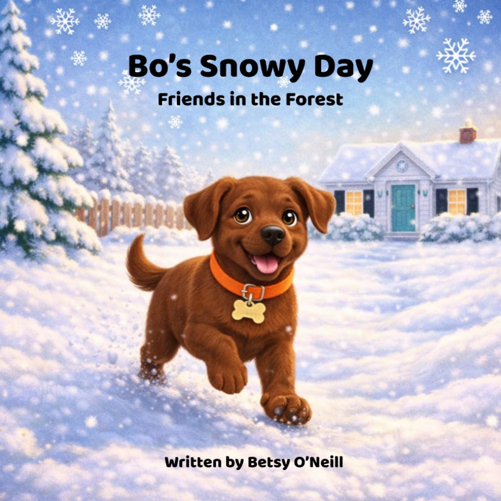 Bo's Snowy Day: Friends in the Forest (Bo on the Go: Adventures of a Chocolate Lab Puppy)