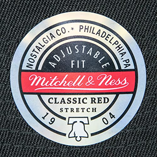 Casquette Premium Mitchell & Ness Snapback avec Broderie Script