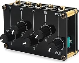 4 Kanal Audio Mixer