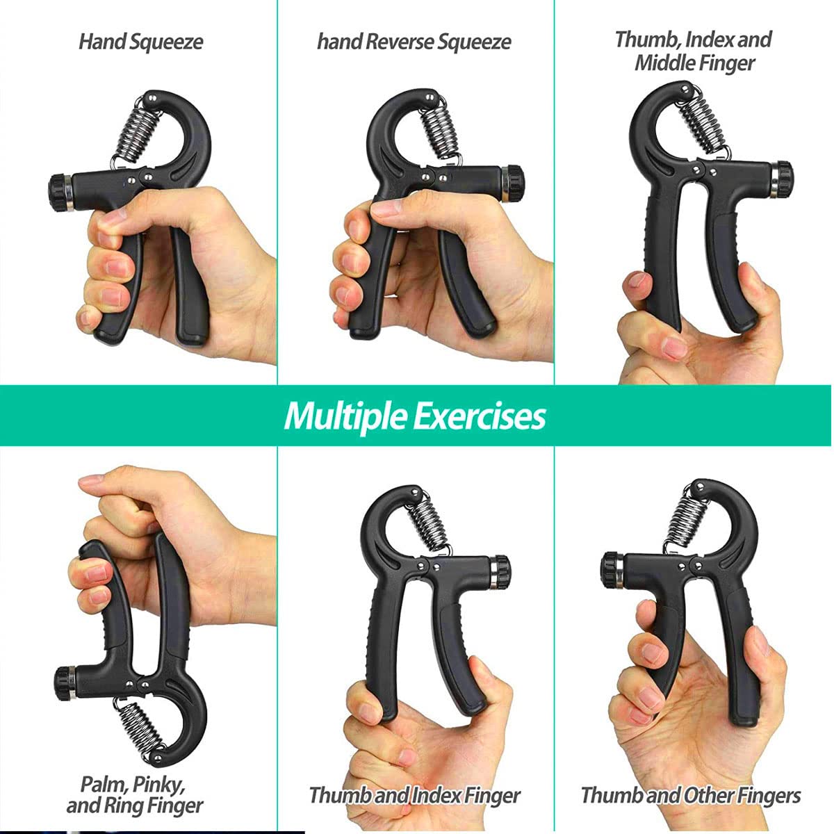 Hand Spring Clamps Exercise