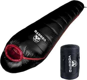 Amazon.co.jp: 【YOGOTO】 ダウン シュラフ 冬用 寝袋 650FP 高級