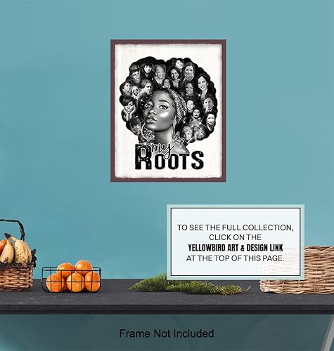 Miniatura 6 de Arte negro – Decoración afroamericana Mujeres negras famosas afroamericanas – Decoración de aula de orgullo – Póster del mes de la historia – Arte