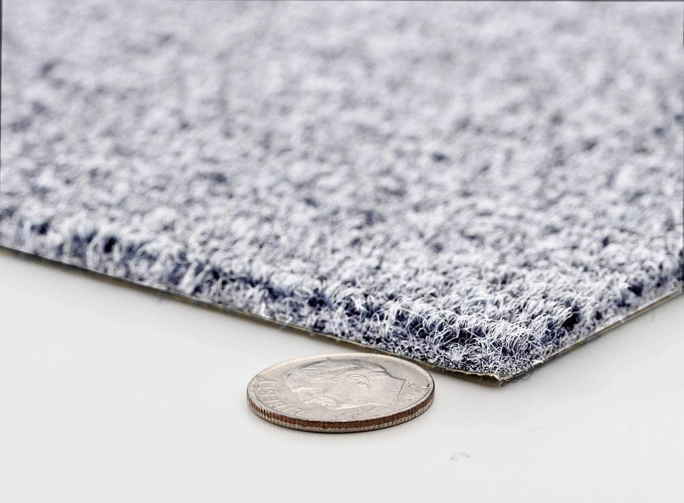 Carpet Tiles Peel and Stick - Multi-Purpose Floor Mat for Home and Pets, Non-Slip, Vacuum Safe, Self Adhesive Carpet Floor Tile, 12 Tiles/12 sq. - 