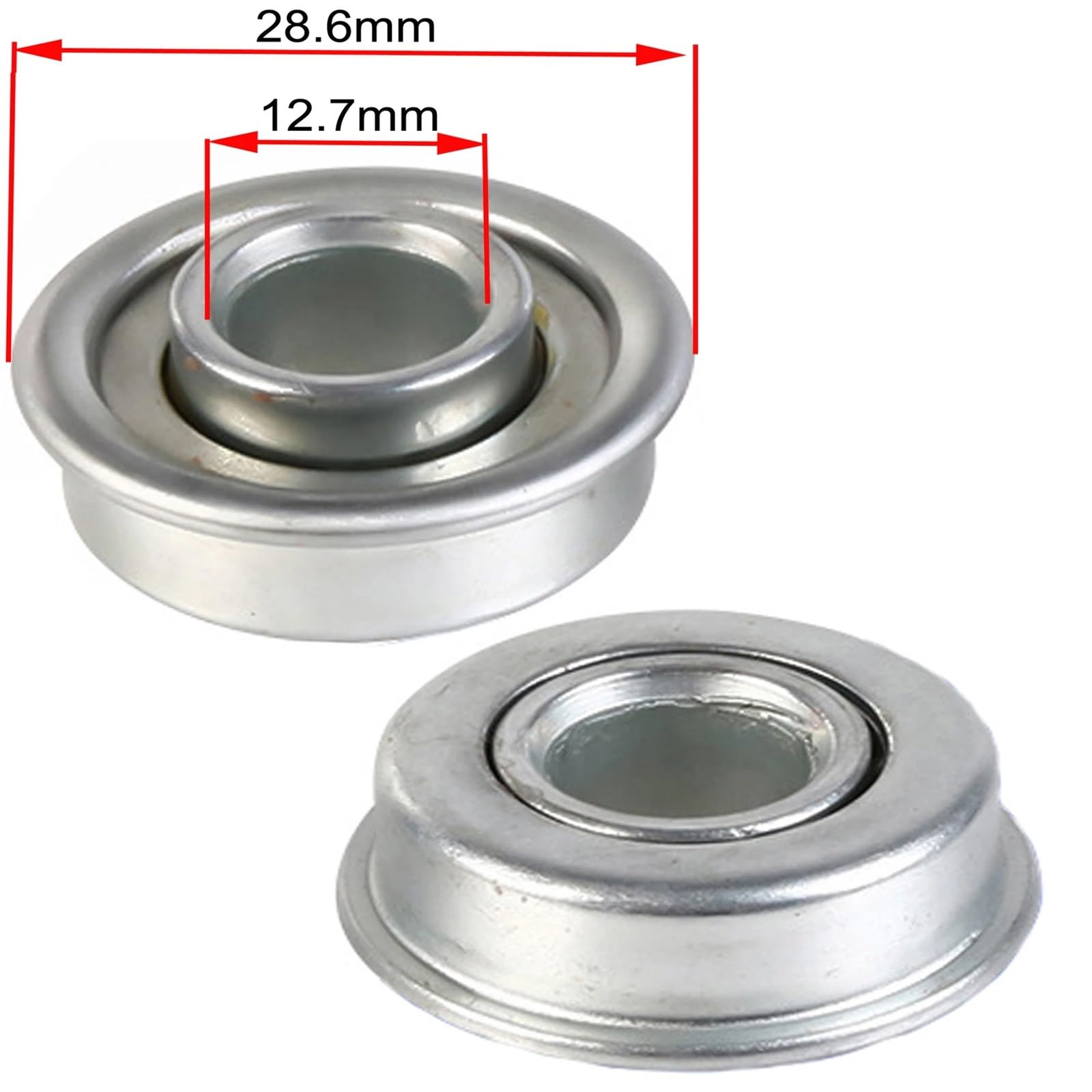 Roulement de roue for tondeuse à gazon manuelle, universel, non standard, ID 12,7, OD 28,6, HR215, HRB536, 91102-960-003, 91055-VA4-003(3Pcs)