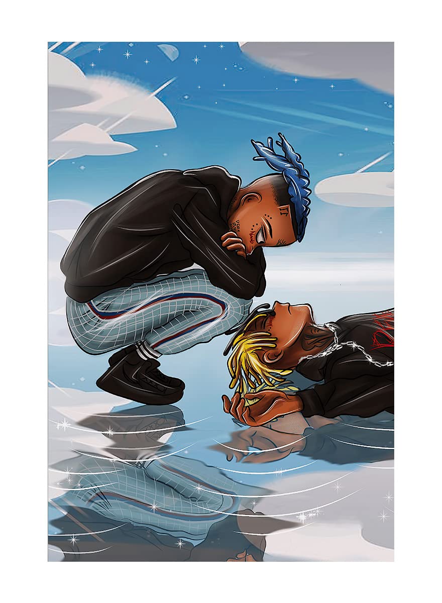 Music Album Cover Poster Sky Drawing Canvas Wall Art, Music Posters,Art Print Asthetic Room Decor 16inchx24inch NOVISUTIKOD