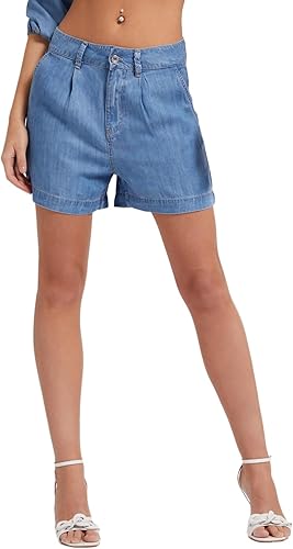 GUESS Womens High Rise Nenita Short