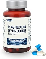 Magnesium Hydroxide Capsules Contains 270 mg of Magnesium, Relieve Constipation and Indigestion, Support Intestinal Motility, Gut Health for Women and Men (120 Capsules)