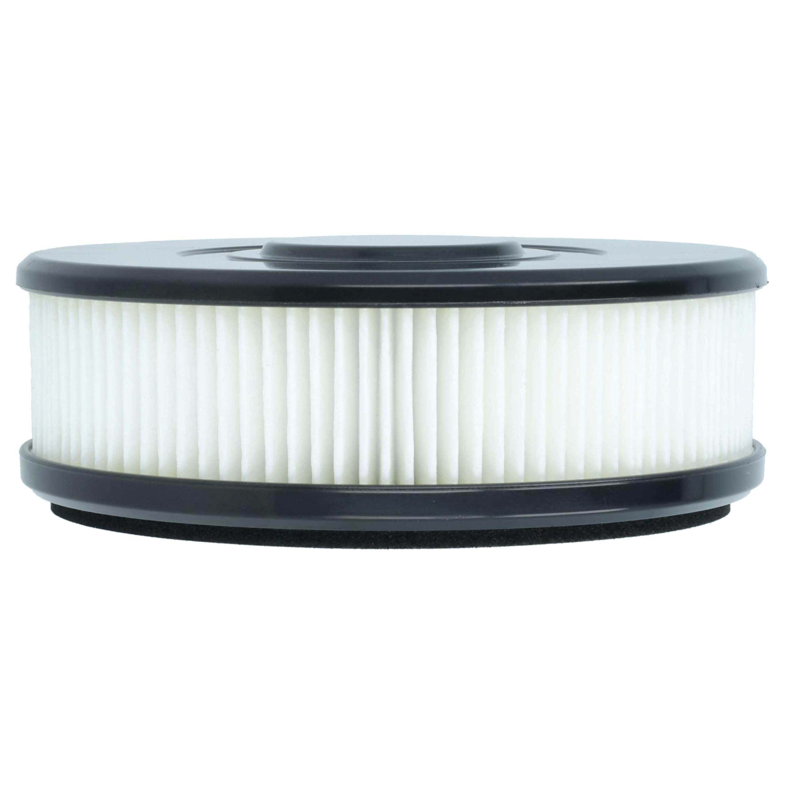 vhbw 4 x filtr kompatybilny z odkurzaczem Nilfisk S1 - czarny filtr HEPA