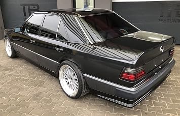 ANG Sport Look Rear bumper diffuser addon For Mercedes W124 Without exhaust hole