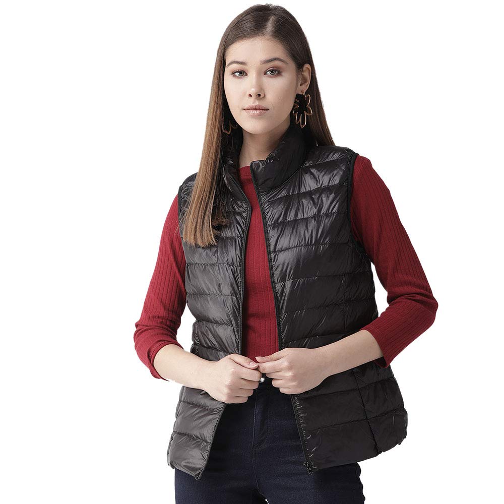 xpose Women Solid Lightweight Padded Jacket-picture-10