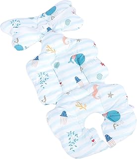 SECFOU Almofada De Algodão Para Carrinho De Bebê Para Inserção Infantil Para Assento De Carro Forro De Assento De Carro Almofada De Inserção De Assento De Carro Forro De Carrinho De Bebê