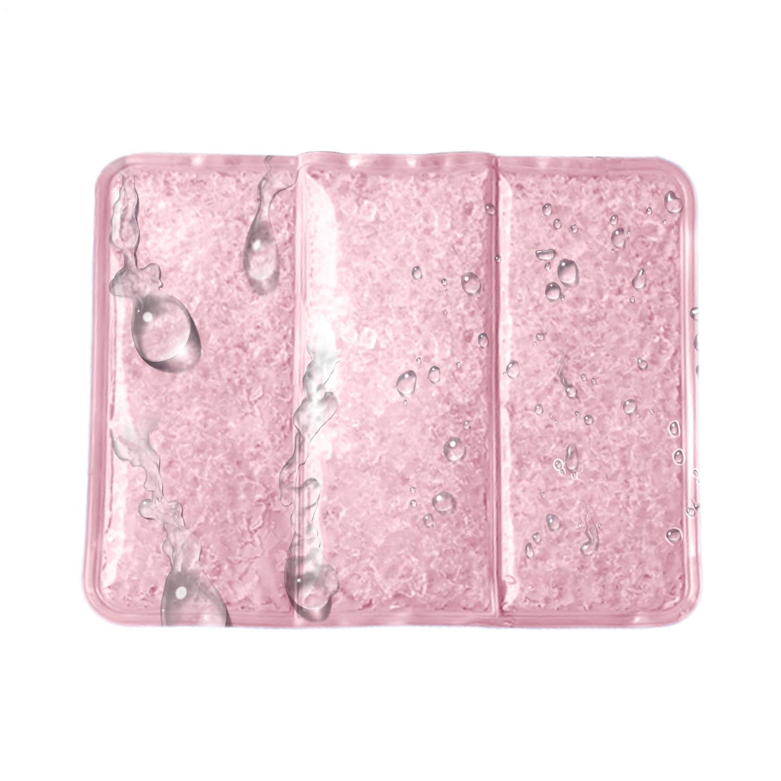 Coussin en gel de refroidissement pliable | Tapis de fraîcheur voyage